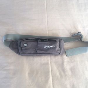 Grey fanny pack